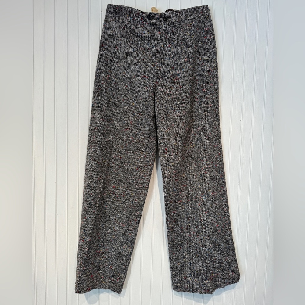 Vintage Answers Tweed & Speckled Pants